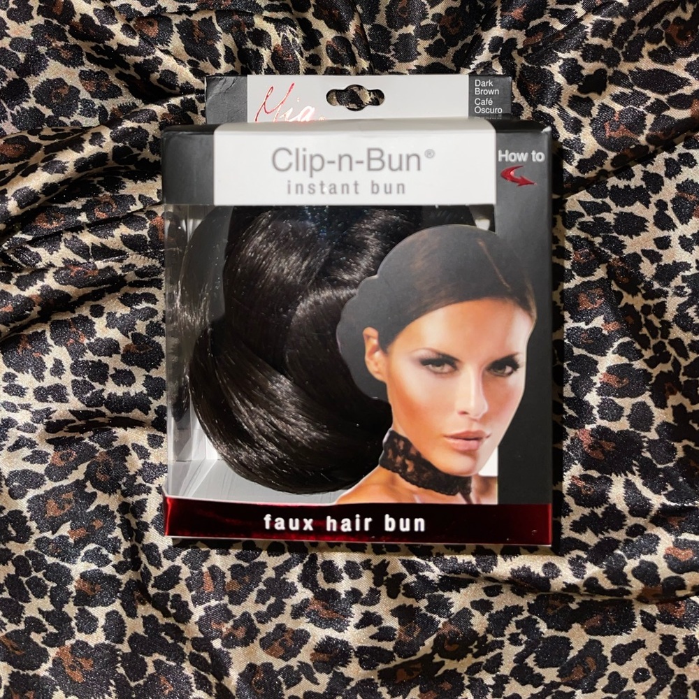 MIA Beauty Clip In Faux Hair Bun